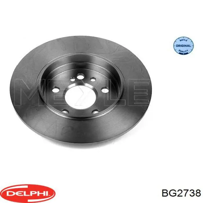 BG2738 Delphi диск тормозной задний