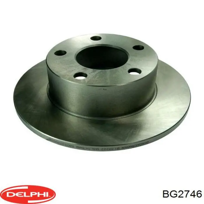 BG2746 Delphi диск тормозной задний