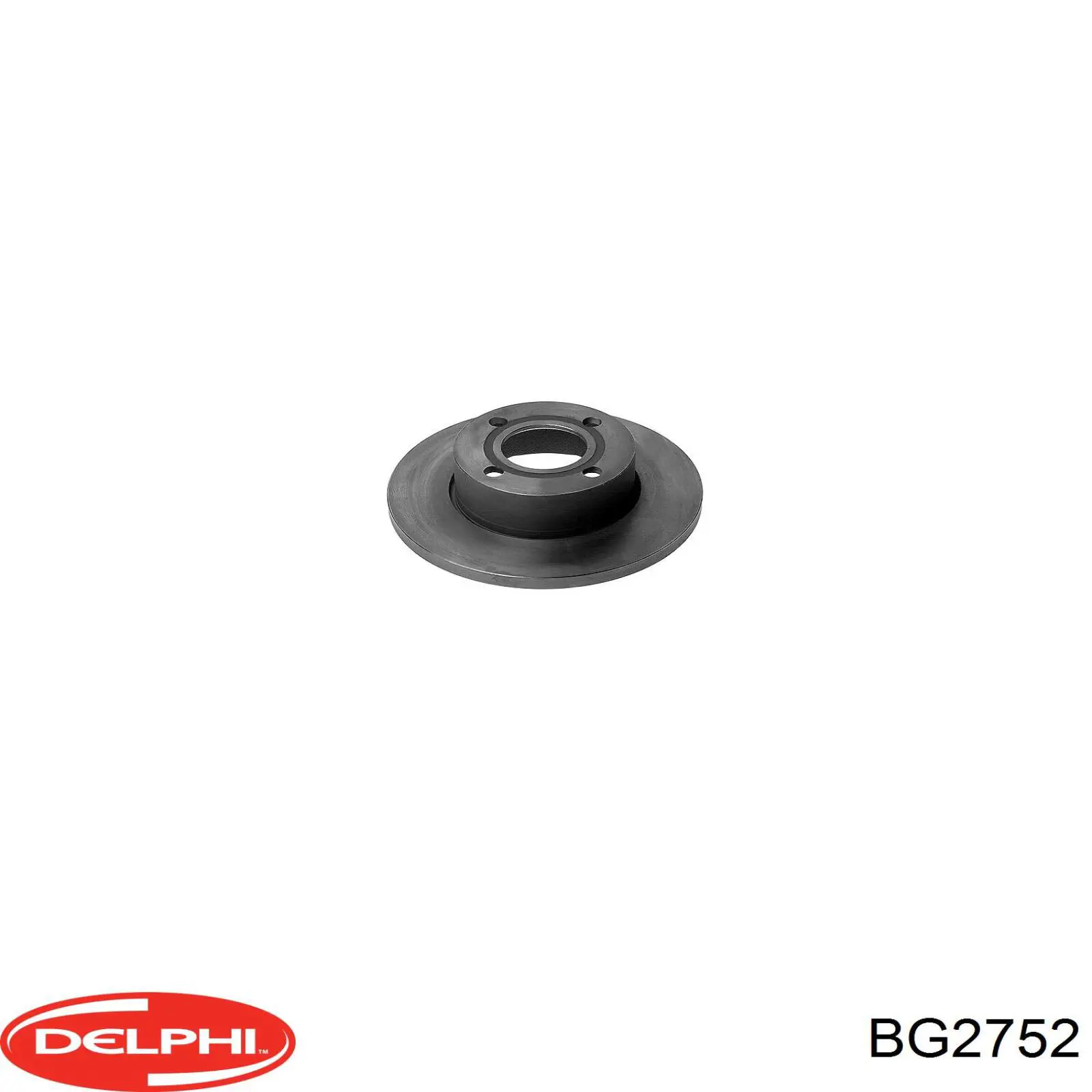 Передние тормозные диски BG2752 Delphi