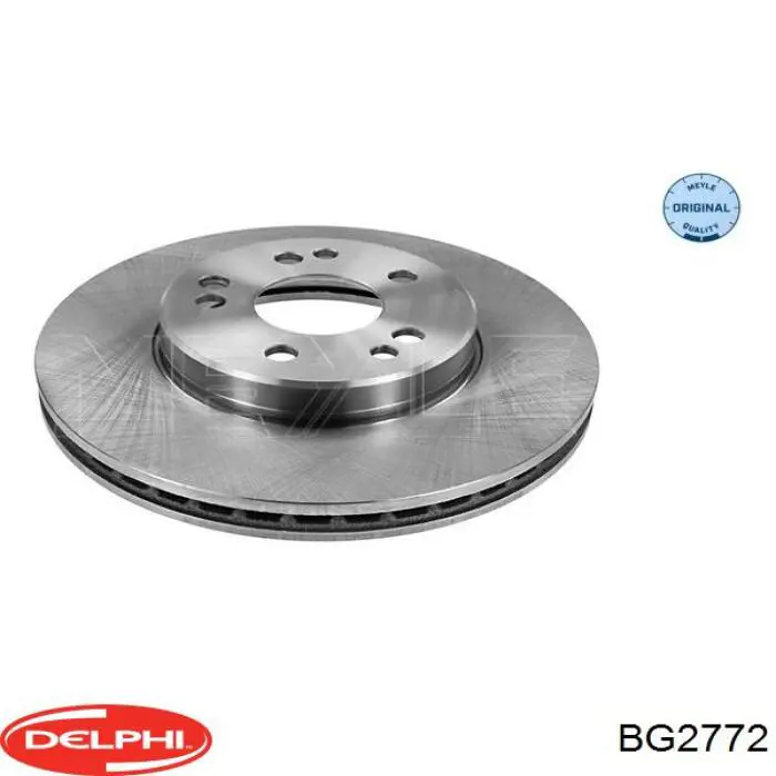 BG2772 Delphi диск тормозной передний