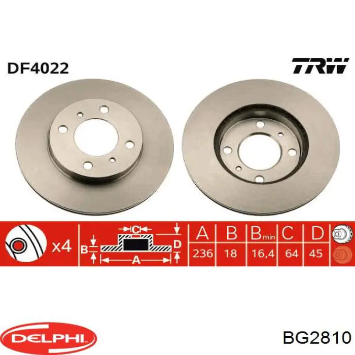 Задний тормозной диск ATE 24011002531 цена, от 26.43 USD