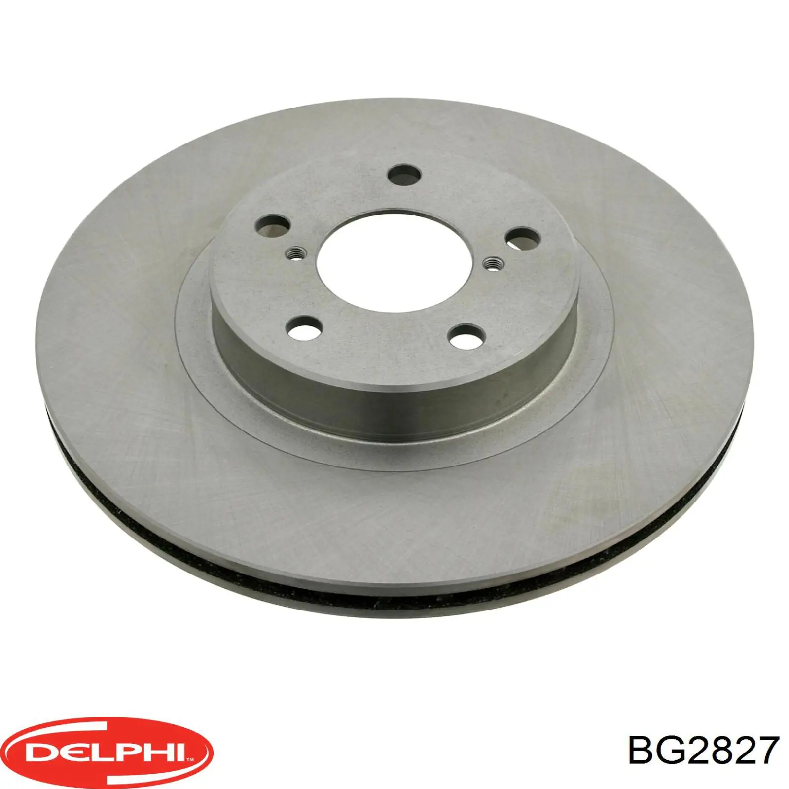 BG2827 Delphi диск тормозной передний