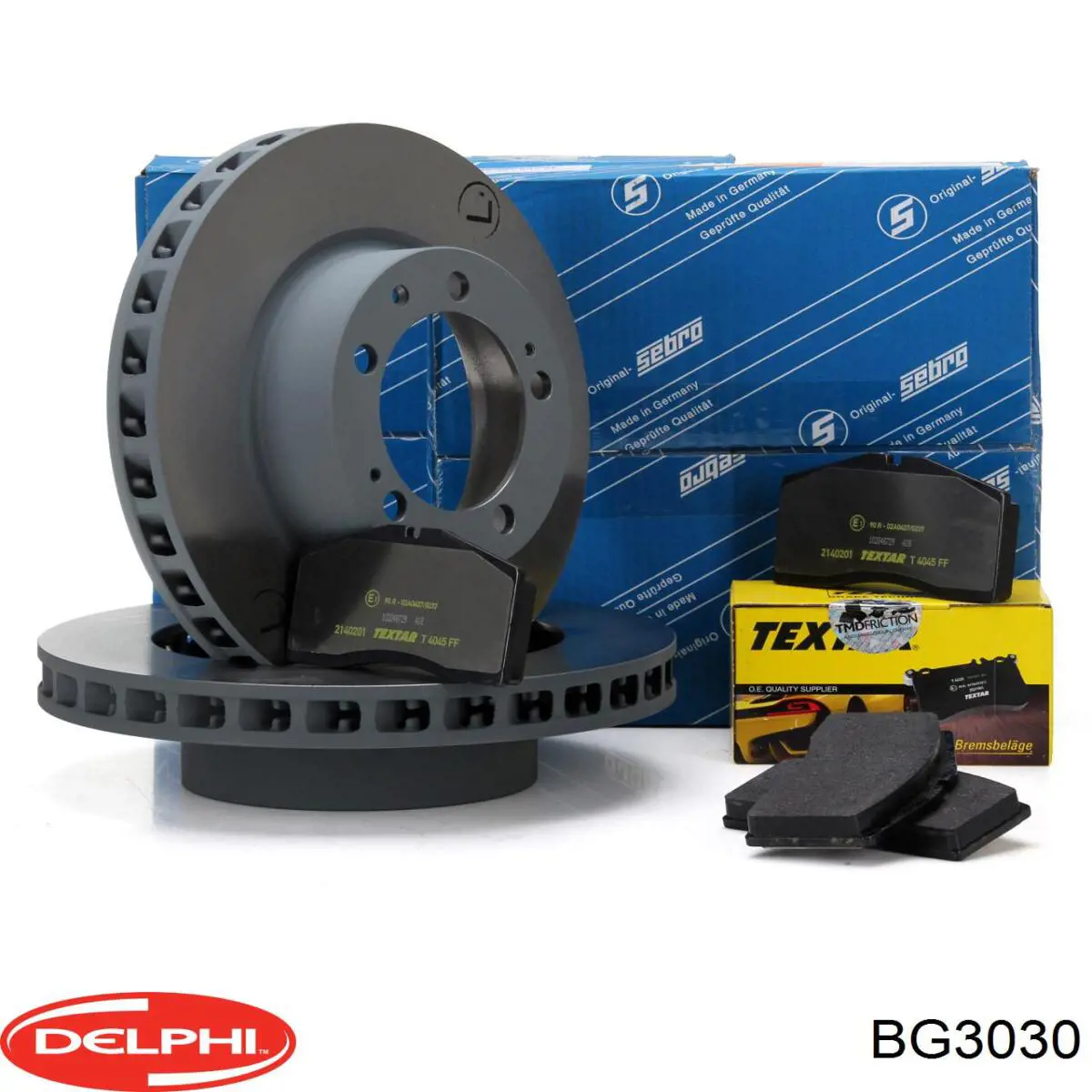 Задний тормозной диск Delphi BG3030 цена, от 30.58 USD