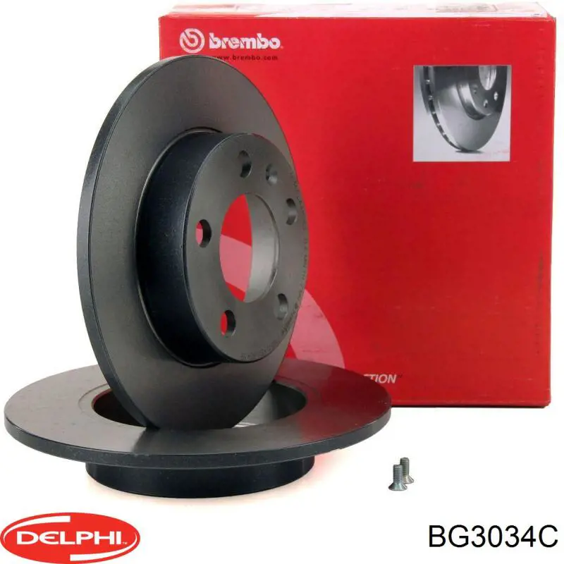 Тормозные диски BG3034C Delphi