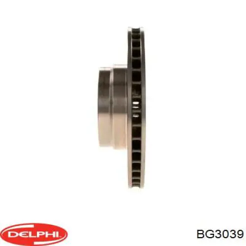 Передние тормозные диски BG3039 Delphi