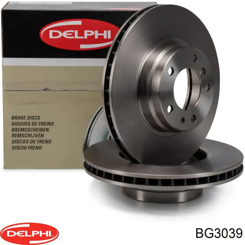 BG3039 Delphi диск тормозной передний