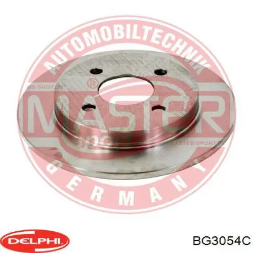 BG3054C Delphi диск тормозной задний