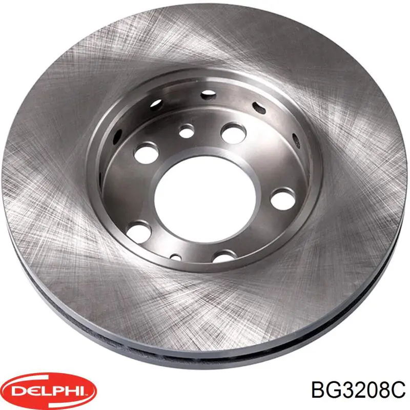Передние тормозные диски BG3208C Delphi