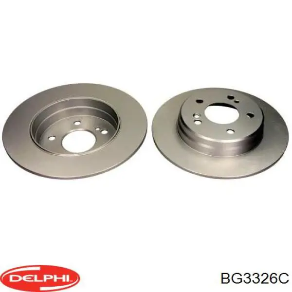 Купить BG3326C Delphi Диск тормозной задний