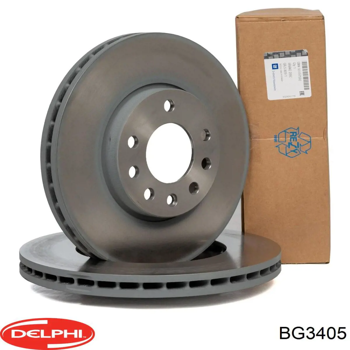 Передний тормозной диск Delphi BG3405