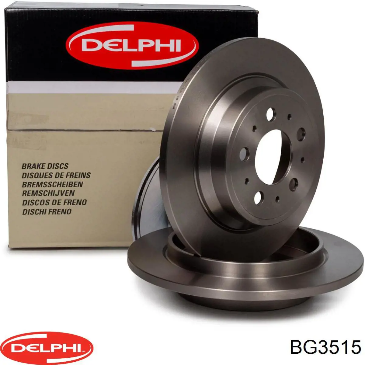 BG3515 Delphi disco do freio traseiro