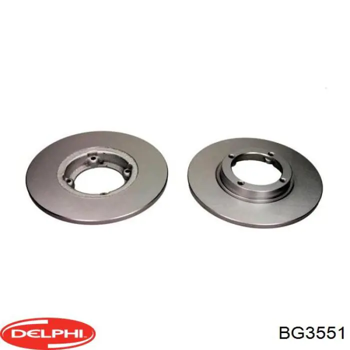 Тормоз дисковый передний Delphi BG3551 цена, от 21.09 USD