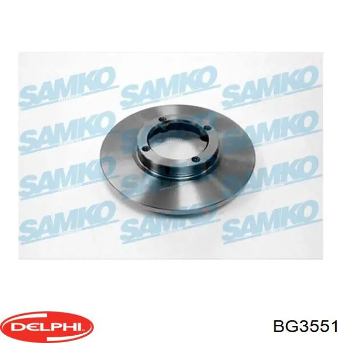 Купить BG3551 Delphi Ротор тормозной
