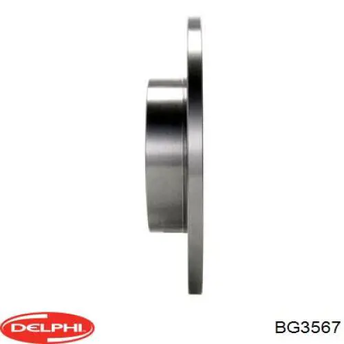 Тормоз дисковый передний Delphi BG3567 цена, от 24.63 USD