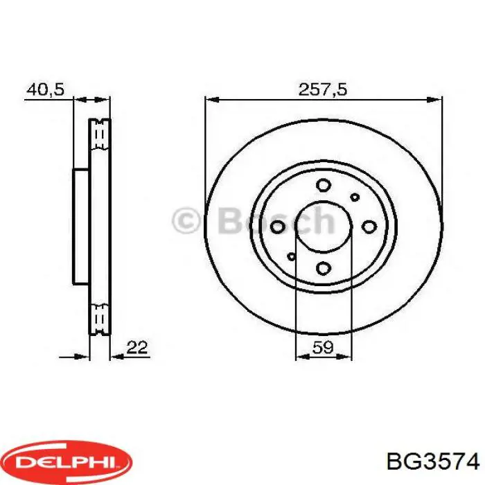 BG3574 Delphi