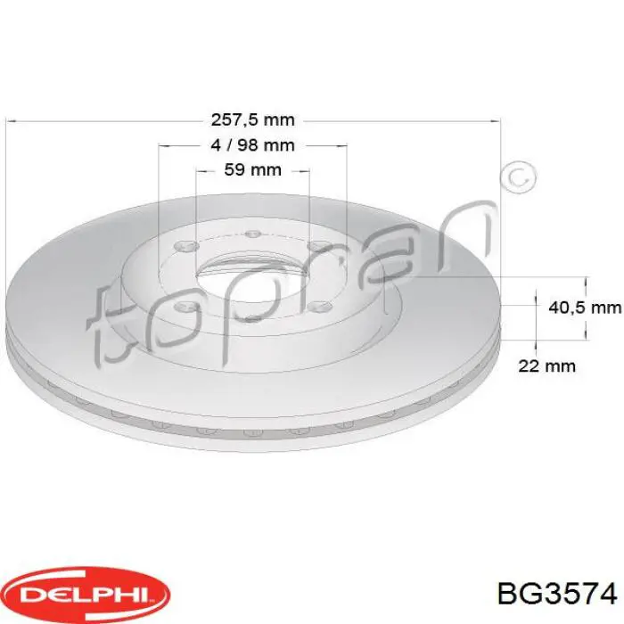 BG3574 Delphi