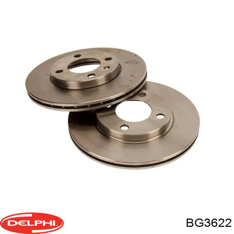 BG3622 Delphi диск тормозной передний