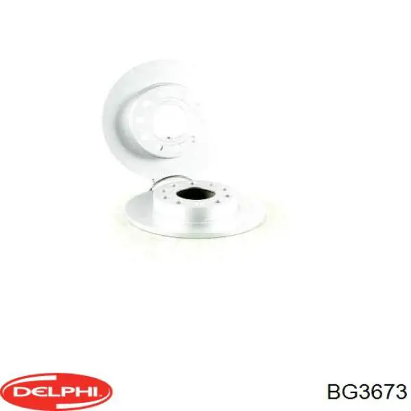 Тормозные диски BG3673 Delphi