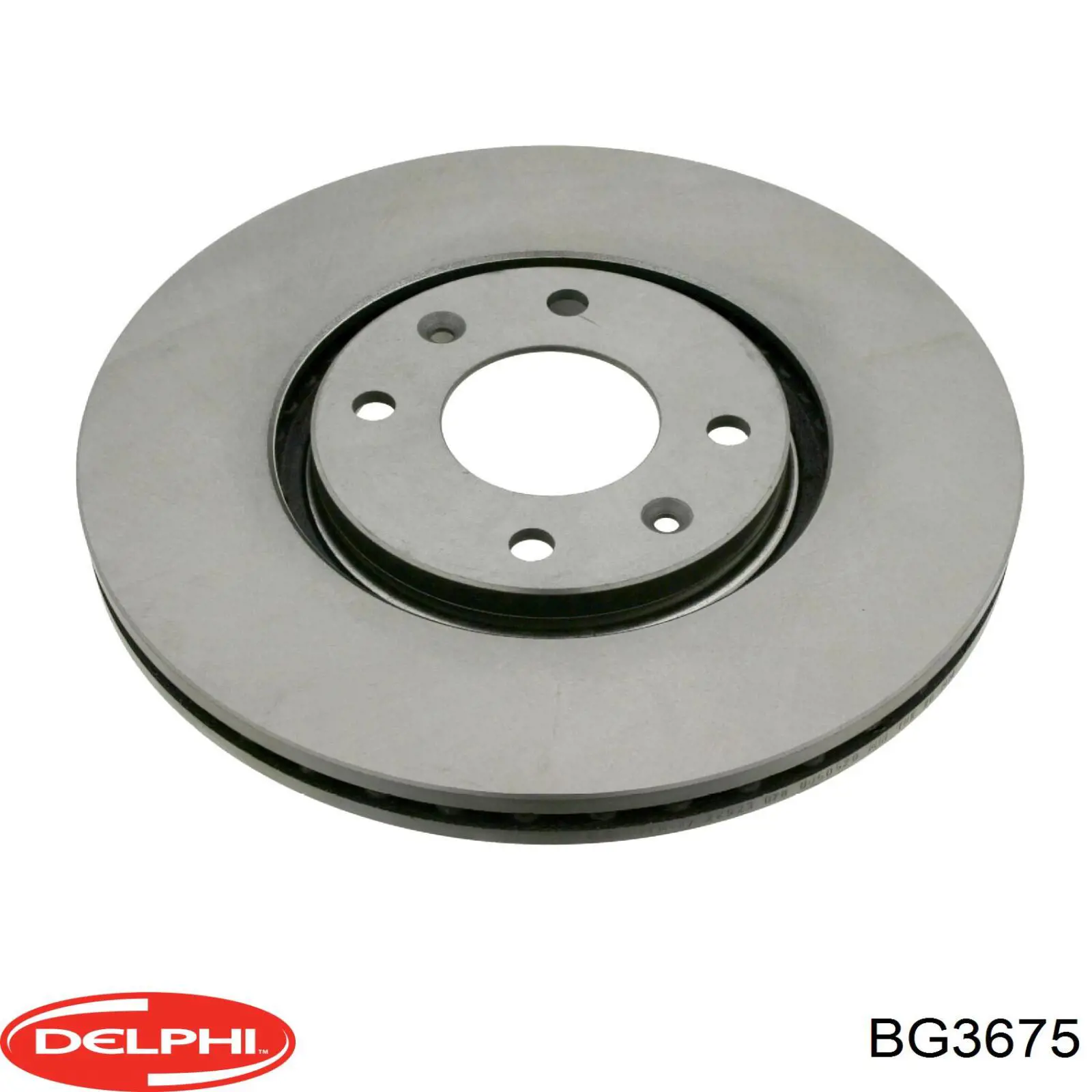 BG3675 Delphi диск тормозной передний