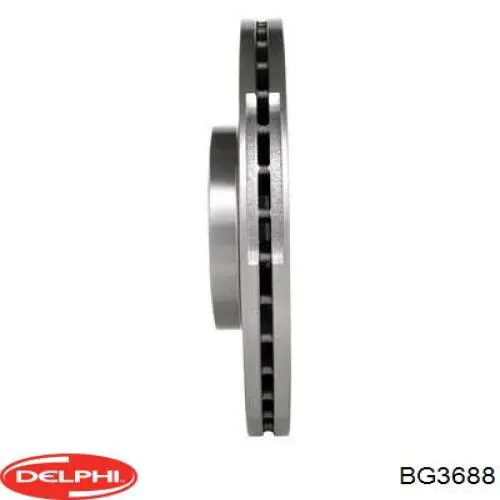 Тормоз дисковый передний Delphi BG3688 цена, от 113.39 USD