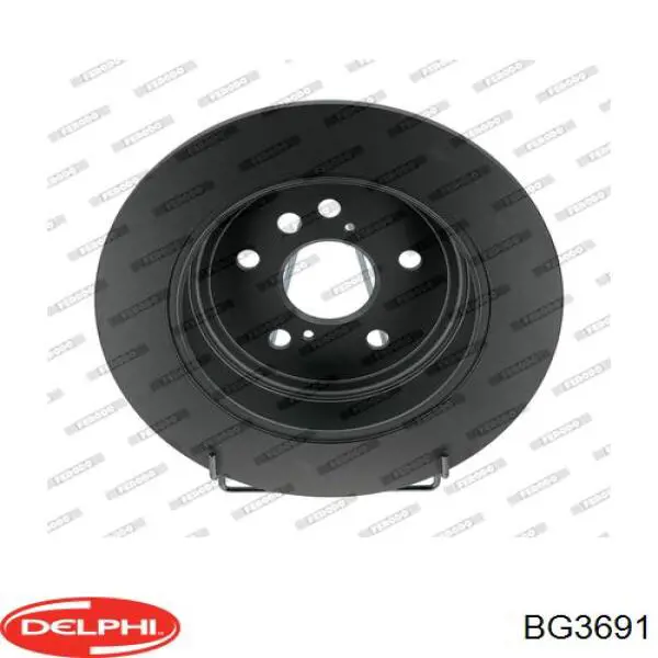 Тормозные диски BG3691 Delphi