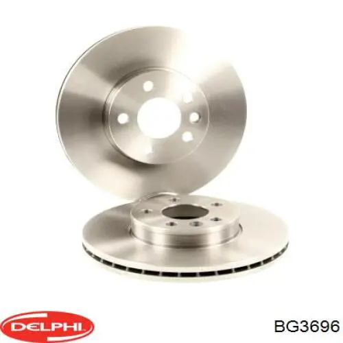 BG3696 Delphi диск тормозной передний