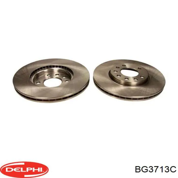 Тормоз дисковый передний Delphi BG3713C цена, от 59.93 USD