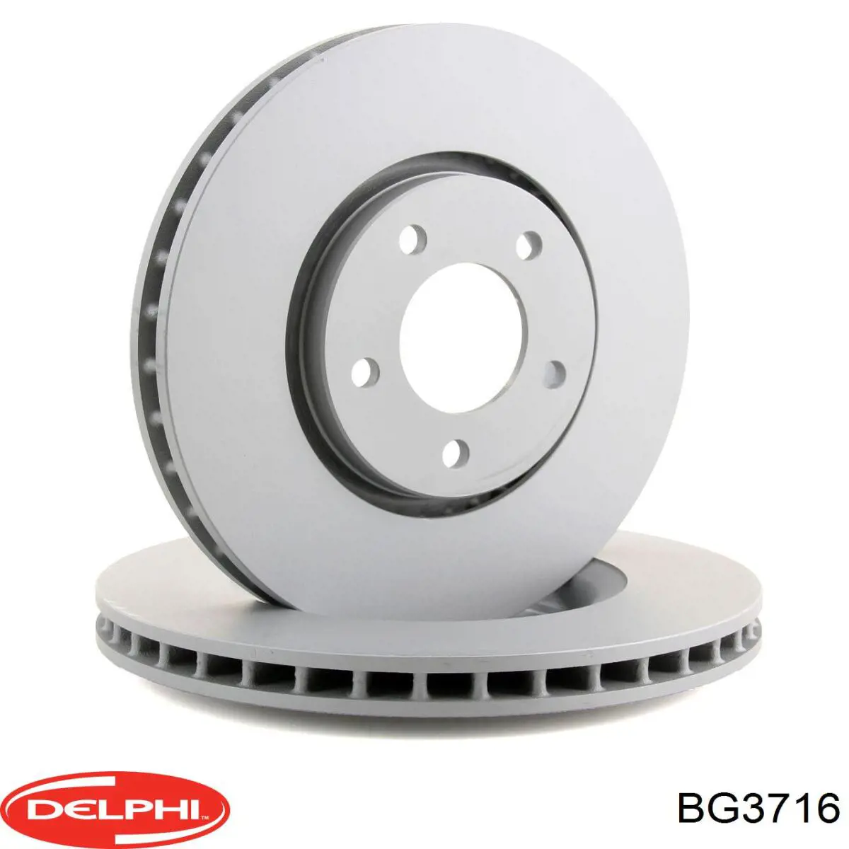 BG3716 Delphi Диск тормозной передний