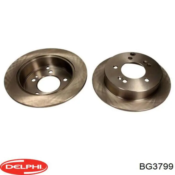 Купить BG3799 Delphi Диск тормозной задний
