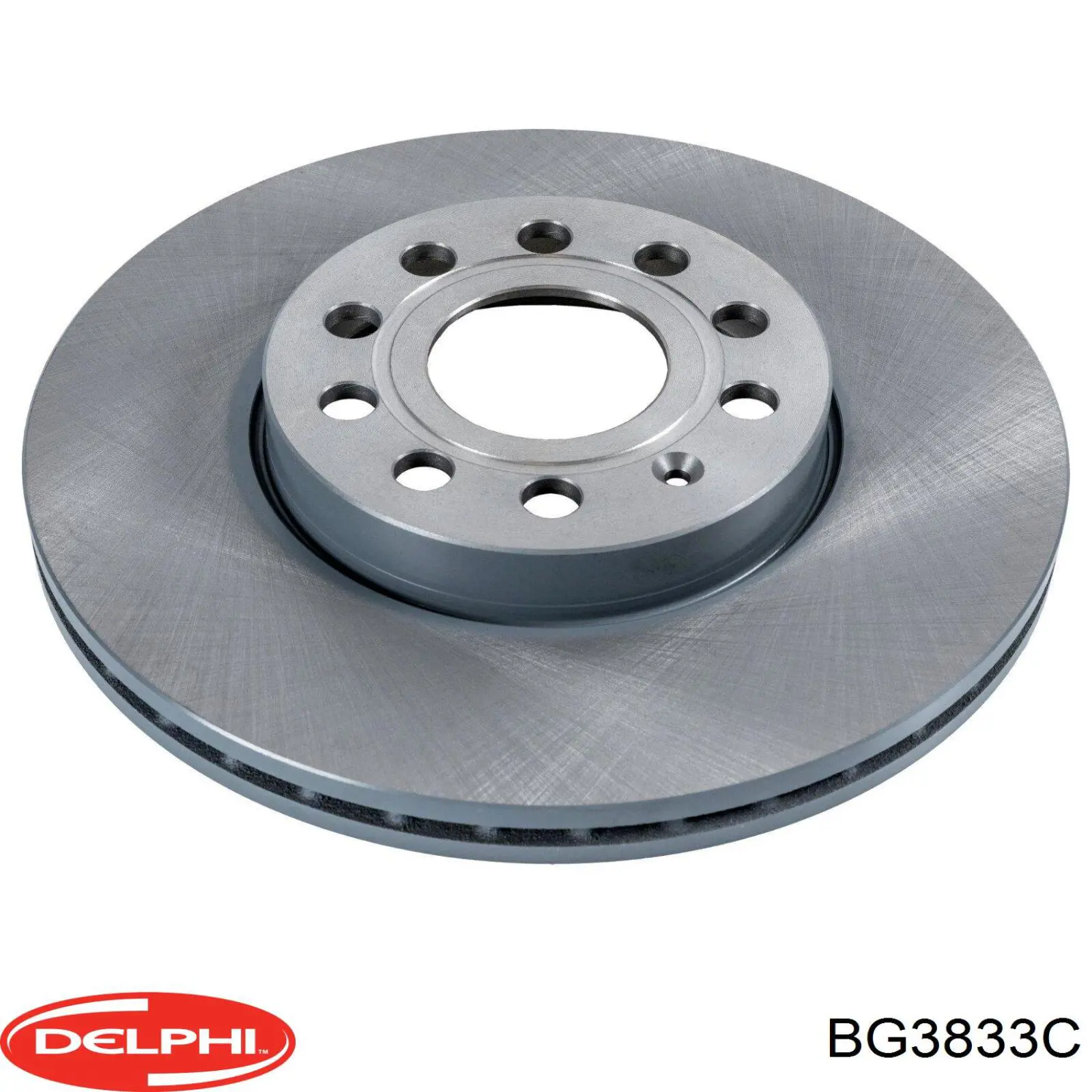 Передние тормозные диски BG3833C Delphi