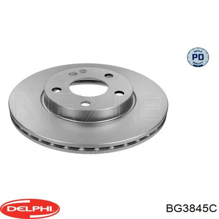 Передние тормозные диски BG3845C Delphi