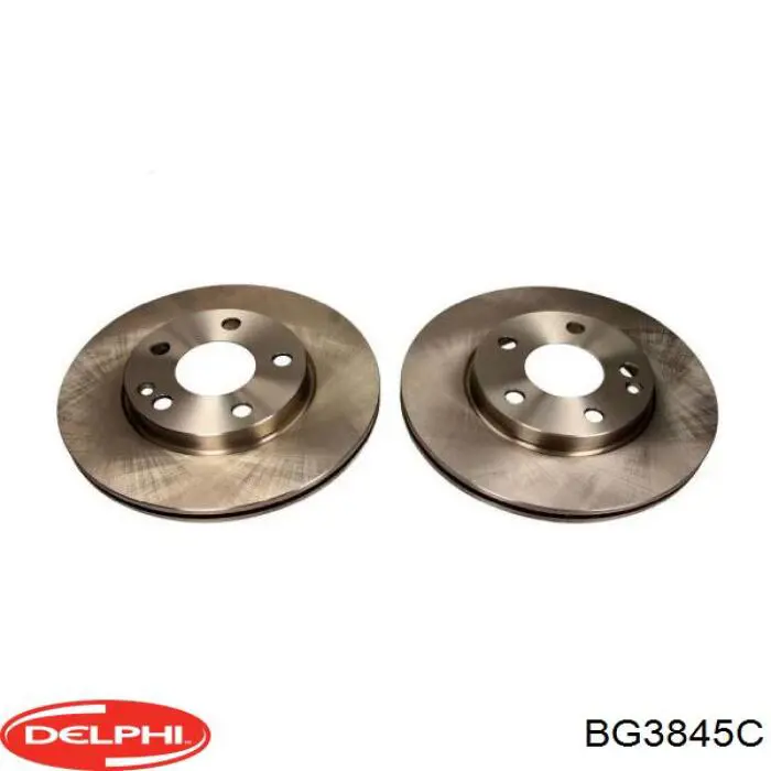 Передний тормозной диск Delphi BG3845C