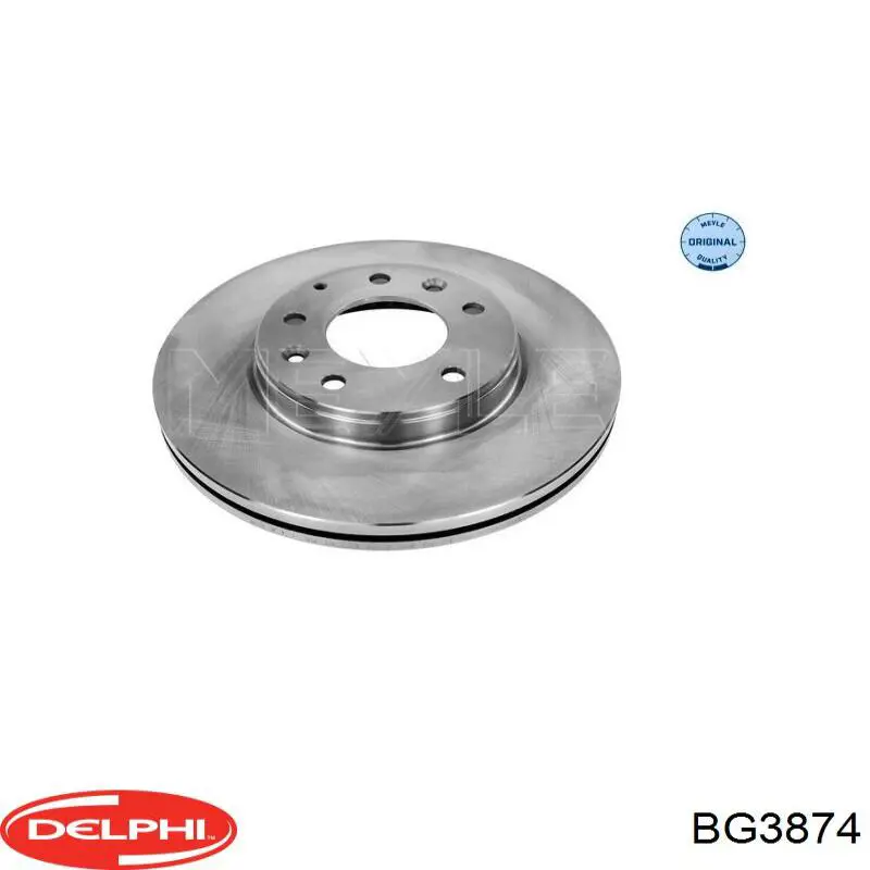 Тормоз дисковый передний Delphi BG3874 цена, от 84.36 USD