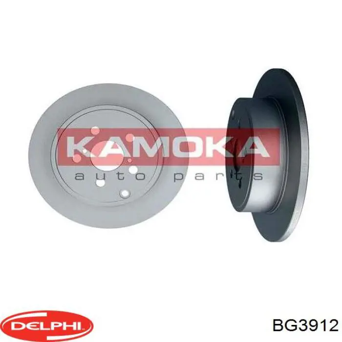 Задний тормозной диск Delphi BG3912 цена, от 36.39 USD