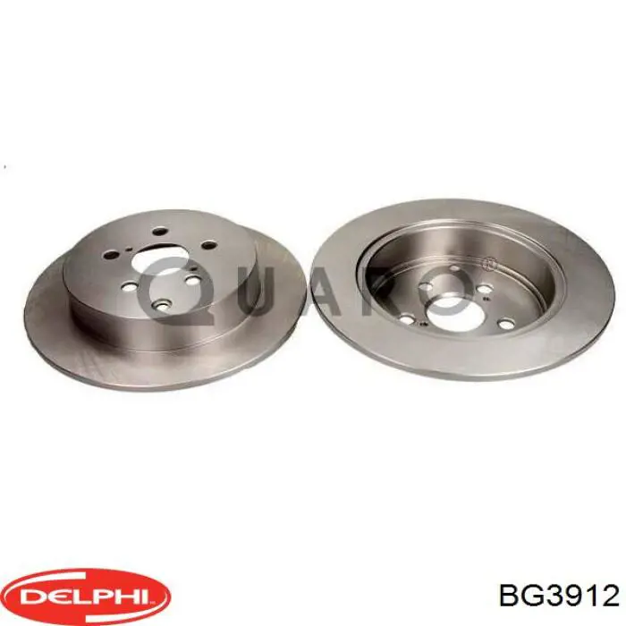 Купить BG3912 Delphi Диск тормозной задний