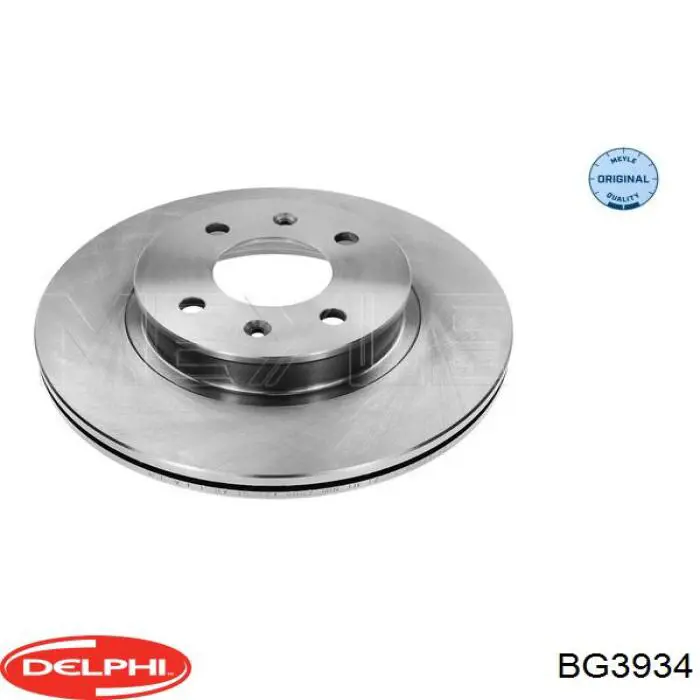 Тормоз дисковый передний Delphi BG3934 цена, от 33.17 USD