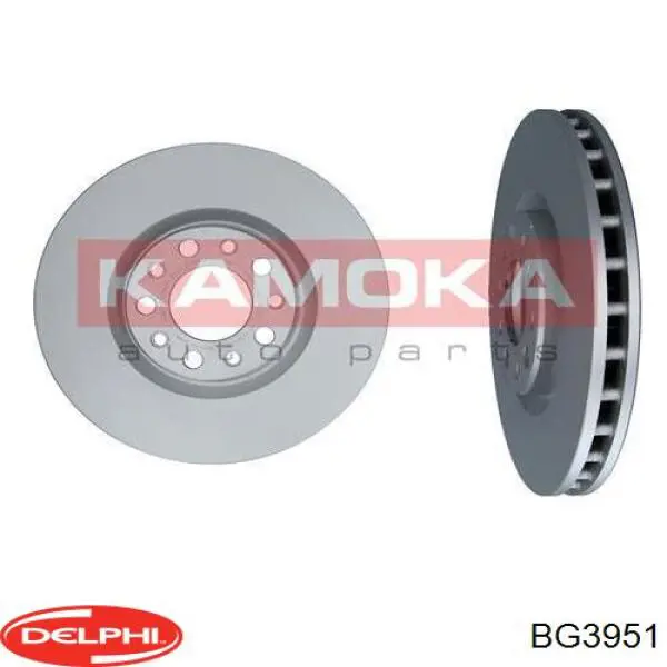 Тормоз дисковый передний Delphi BG3951 цена, от 67.66 USD