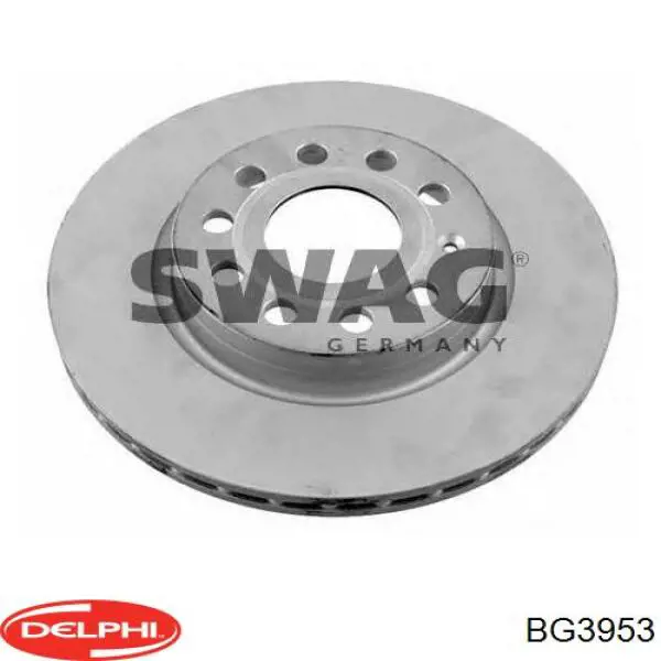 BG3953 Delphi Диск тормозной передний