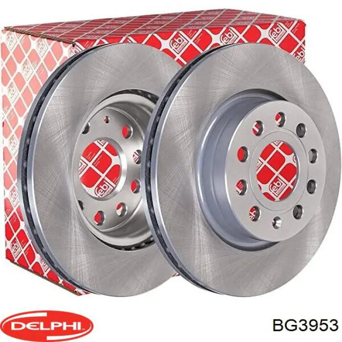 Передний тормозной диск Delphi BG3953