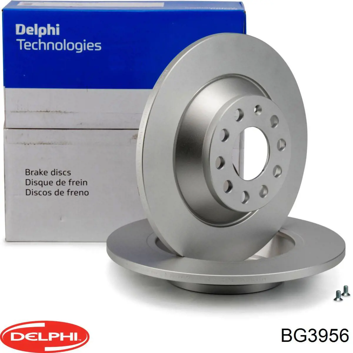 BG3956 Delphi диск тормозной задний