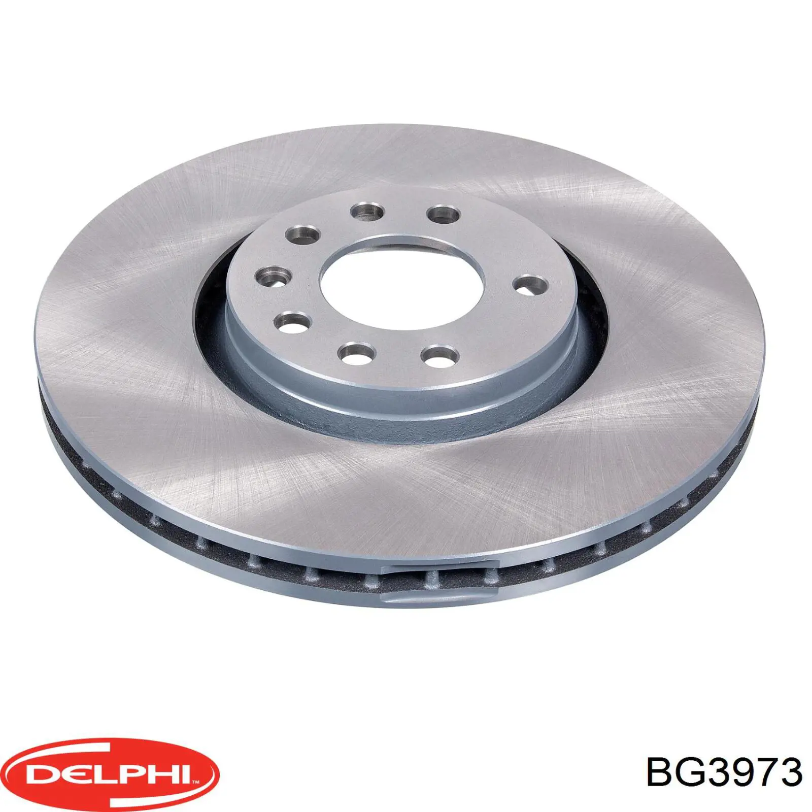 BG3973 Delphi диск тормозной передний