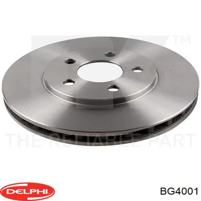 Тормоз дисковый передний Delphi BG4001 цена, от 31.74 USD