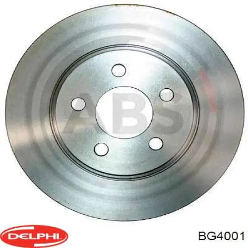 BG4001 Delphi тормозные диски