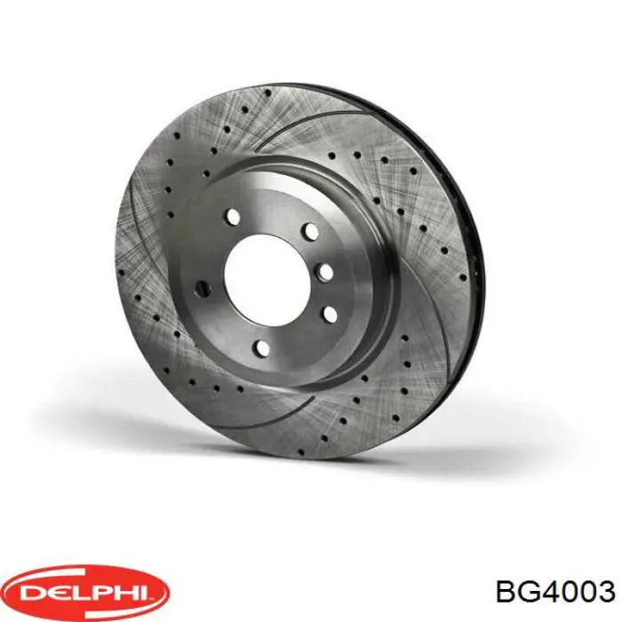 Диск гальмівний передній BG4003 Delphi