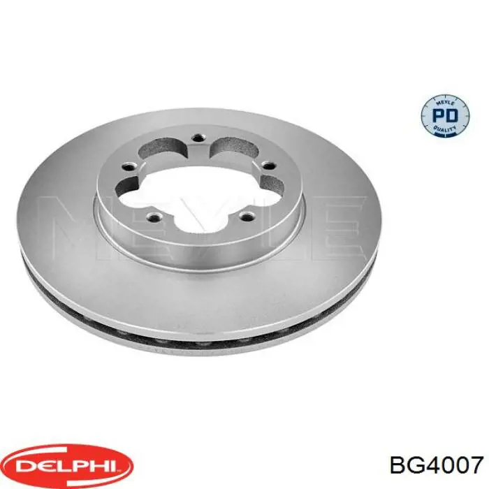 Передние тормозные диски BG4007 Delphi