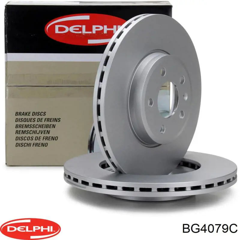 BG4079C Delphi disco do freio dianteiro