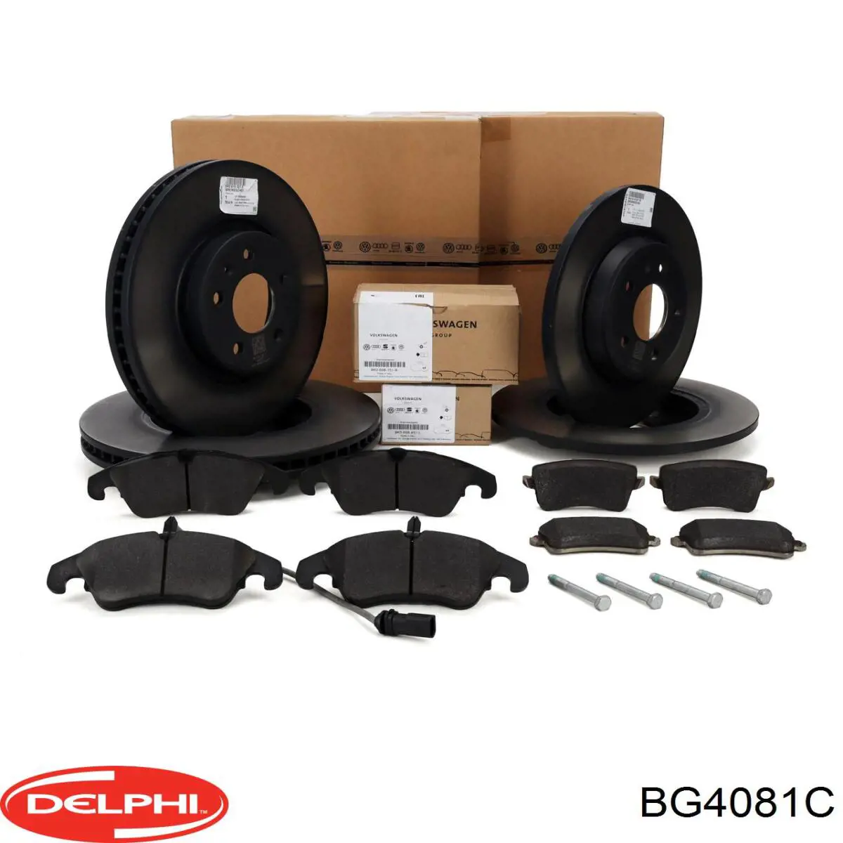 Задний тормозной диск Delphi BG4081C цена, от 46.40 USD