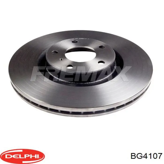 Передние тормозные диски BG4107 Delphi