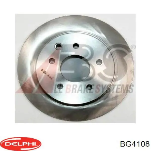 BG4108 Delphi диск тормозной задний