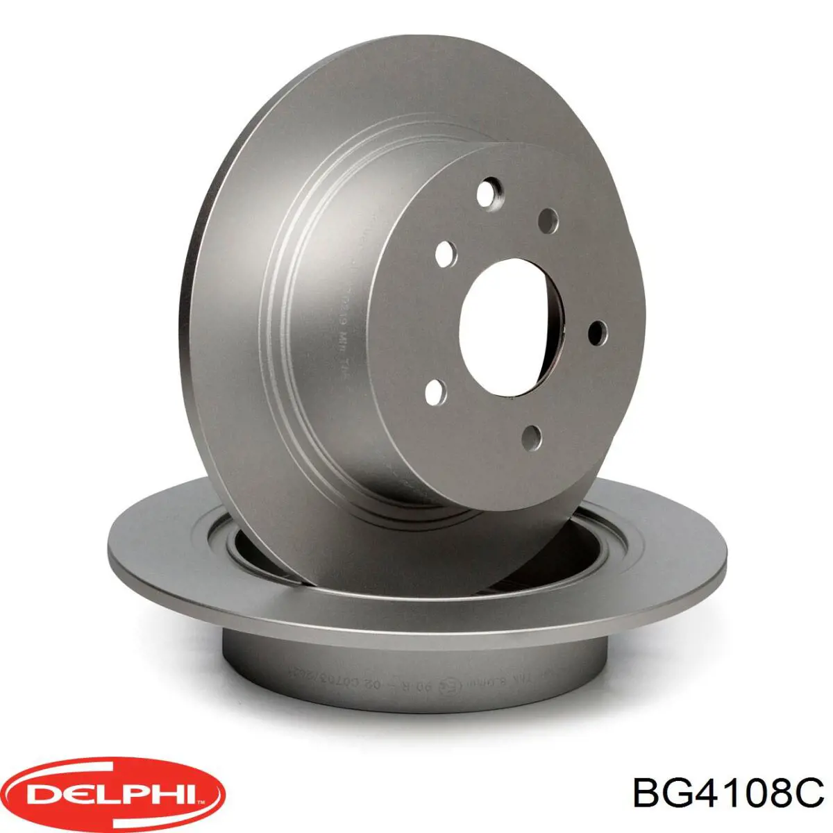 Задний тормозной диск Delphi BG4108C цена, от 33.23 USD